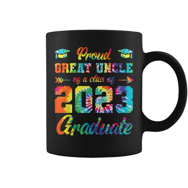 Proud Great Uncle Of A Class 2023 Graduate Senior 23 Tie Dye Coffee Mug