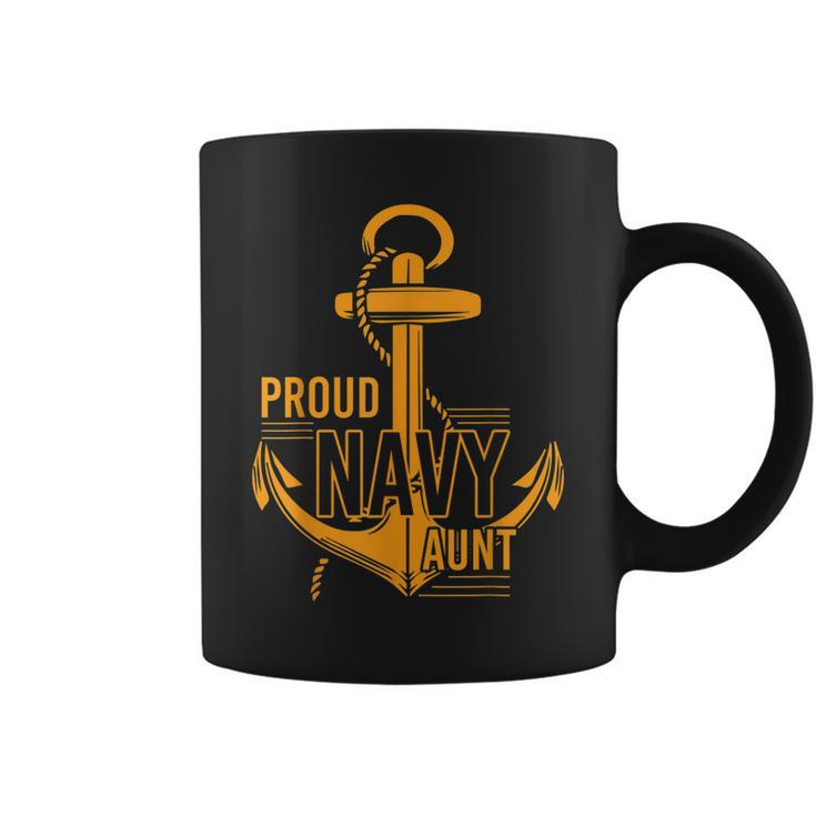 Proud Navy Aunt Veteran  Coffee Mug