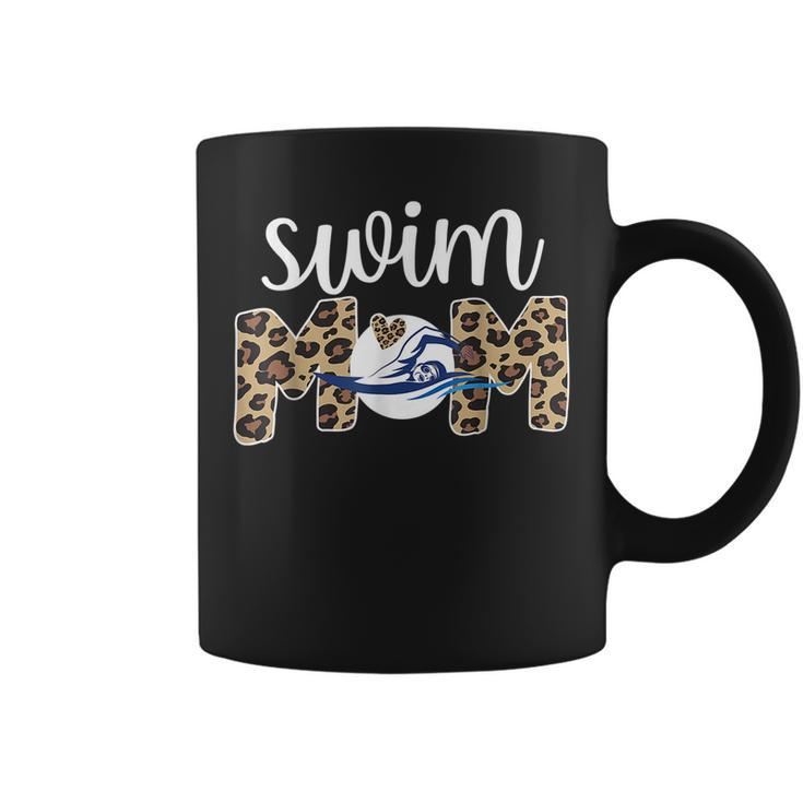 Proud Swim Mom Of A Swimmer Mother Swimming Mama  Coffee Mug