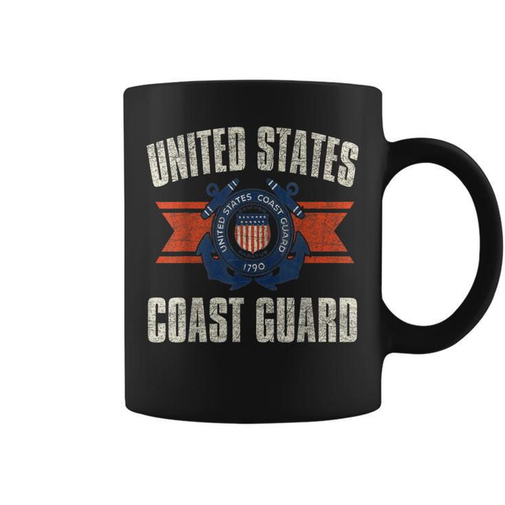 Proud Us Coast Guard Military Coffee Mug