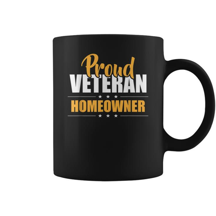 Proud Veteran Homeowner New House Owner Housewarming Party Coffee Mug