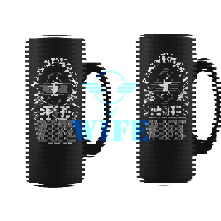 Proud Wife Us Air Force  Usaf Veteran Gift  Coffee Mug