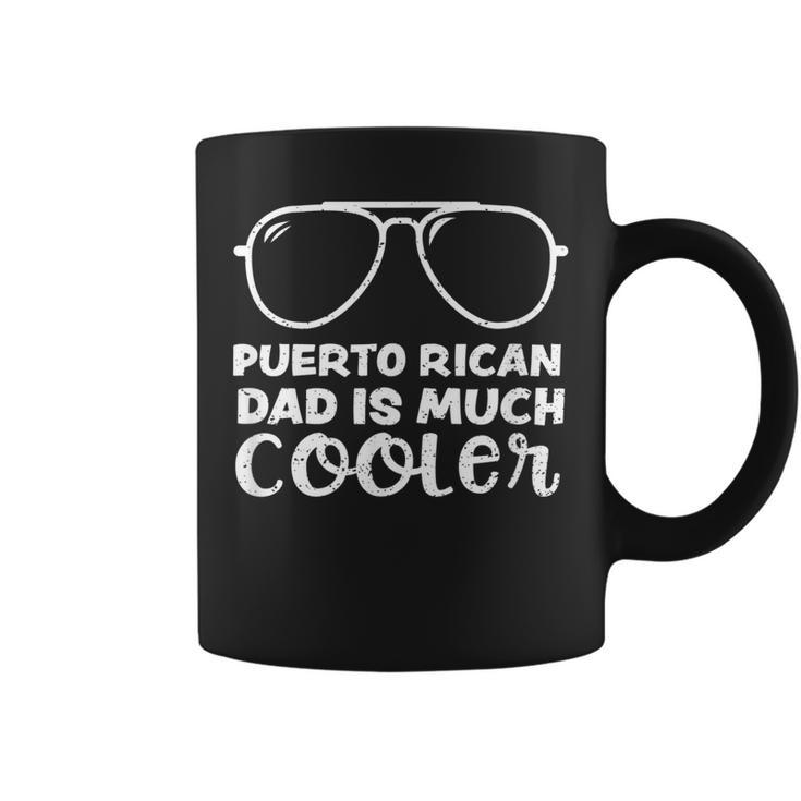 Puerto Rico Puerto Rican Dad Is Much Cooler - Fathers Day  Coffee Mug