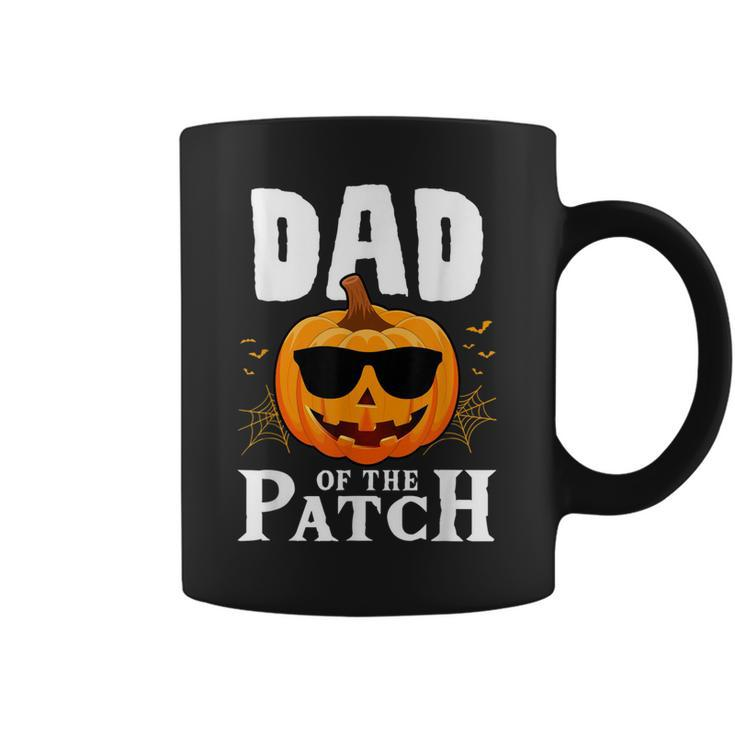 Pumpkin Dad Of The Patch Family Halloween Costume Gift Coffee Mug