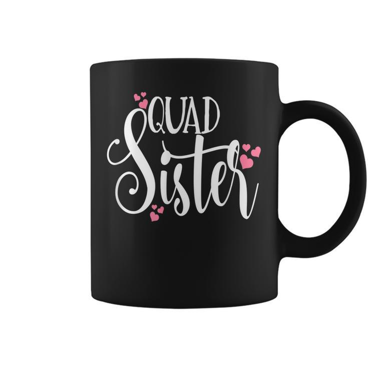 Quad Sister  Matching Kids Daughter Family Tribe Coffee Mug