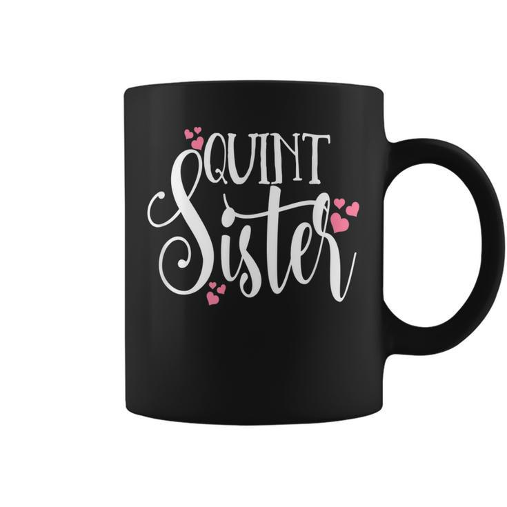 Quint Sister  Matching Kids Daughter Family Tribe Coffee Mug