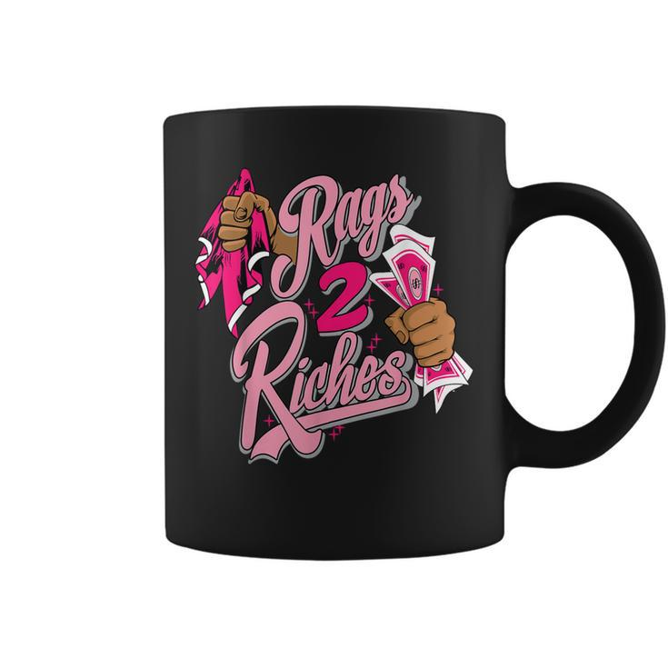 Rags 2 Riches Low Triple Pink Matching  Coffee Mug