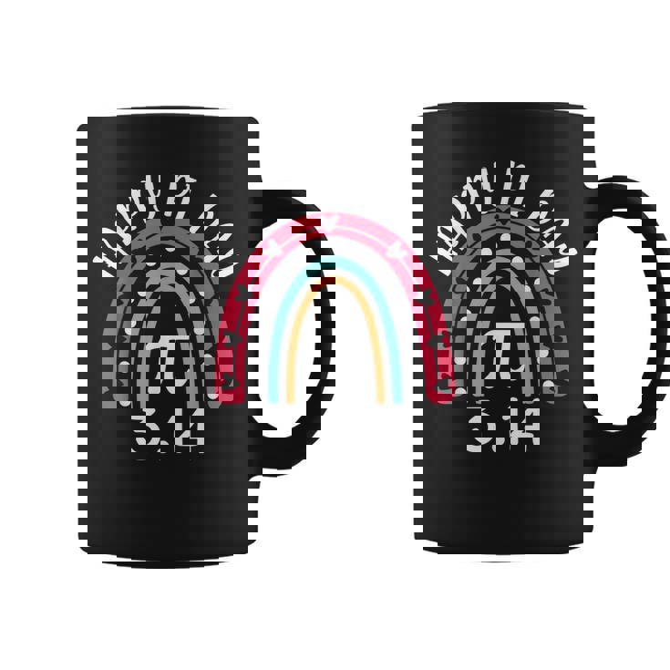 Rainbow Happy Pi Day Math Teacher Boys Girls Pi Day  Coffee Mug