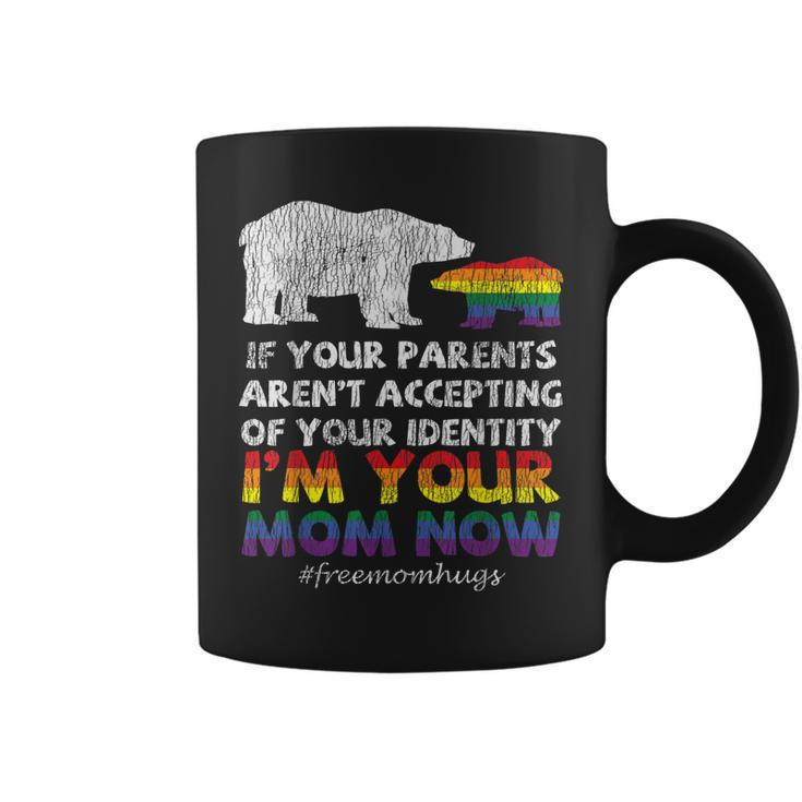 Rainbow Mama Bear Im Your Mom Proud Family Gay Lgbtq Mother  Coffee Mug
