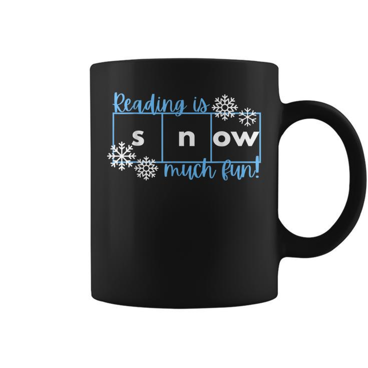Reading Is Snow Much Fun Science Of Reading  Coffee Mug