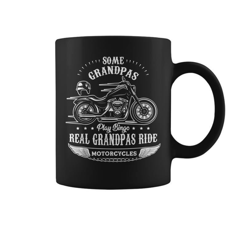Real Grandpas Ride Motorcycles Funny Bike Riding Gift Biker Coffee Mug