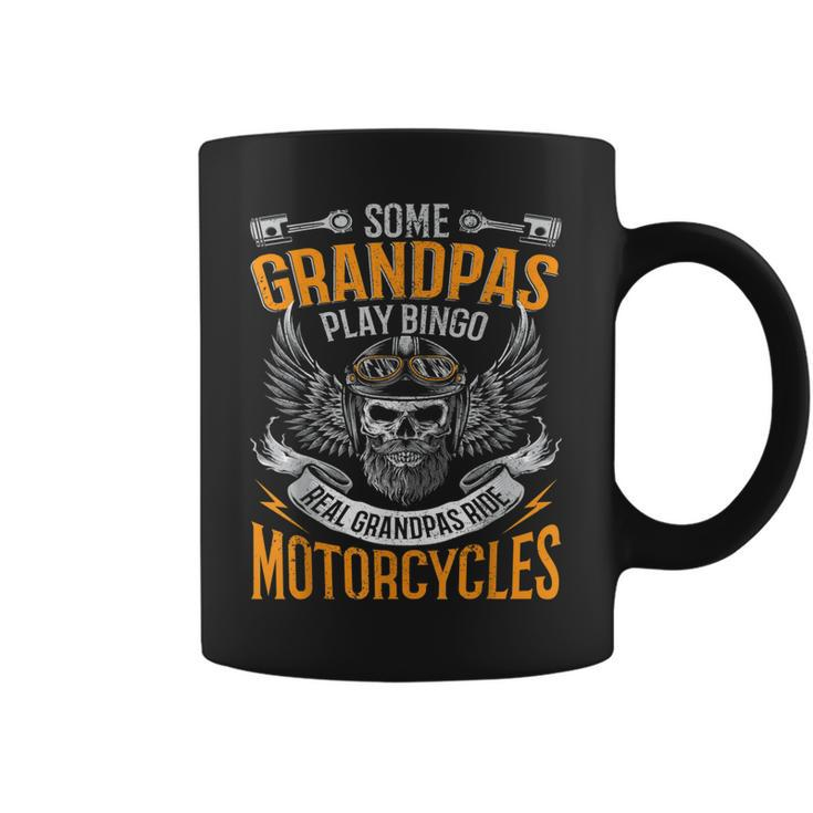Real Grandpas Ride Motorcycles Gift For Mens Coffee Mug