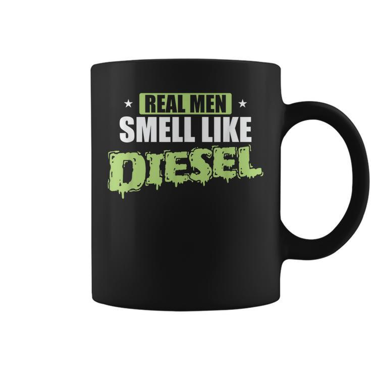 Real Men Smell Like Diesel Auto Mechanic Coffee Mug