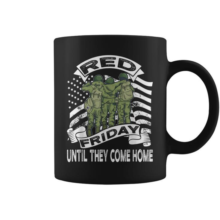 Red Friday American Flag Until They Come Home  Coffee Mug
