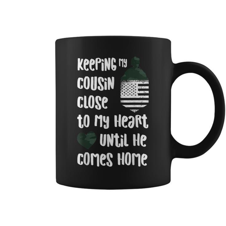 Red Friday Keeping Cousin Close To Heart Coffee Mug