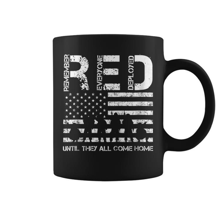 Red Friday Military  Remember Everyone Deployed Tee Coffee Mug