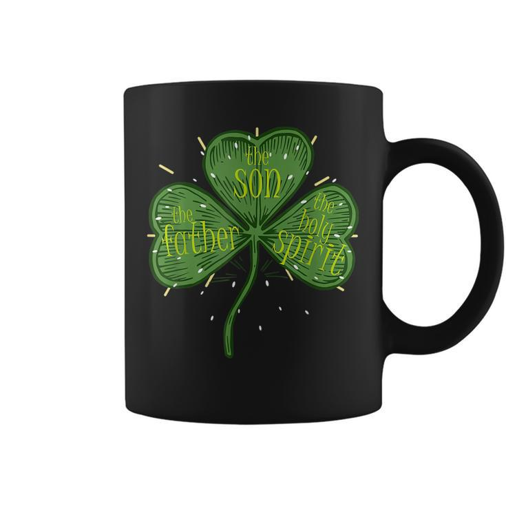Religious Christian Catholic St Patricks Day Irish Shamrock  V2 Coffee Mug