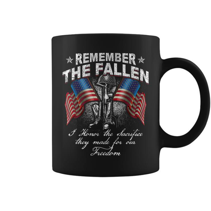Remember The Fallen Memorial Day Veteran Gift Shirt Coffee Mug