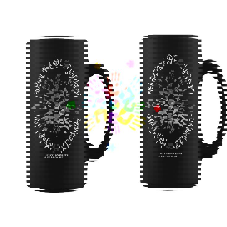 Respect Love Support Autism Awareness Support Autism  Coffee Mug
