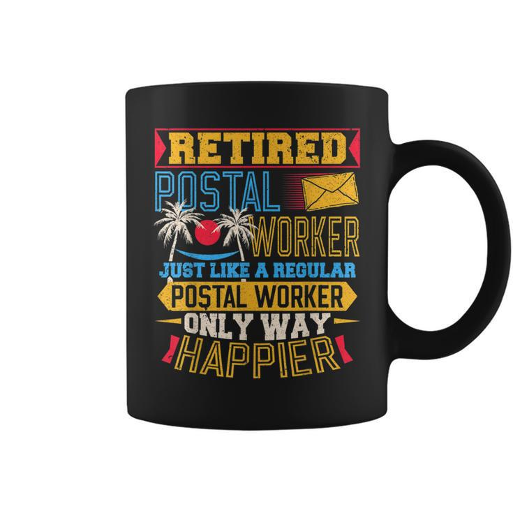 Retired Postal Worker Mailman Retirement  V4 Coffee Mug