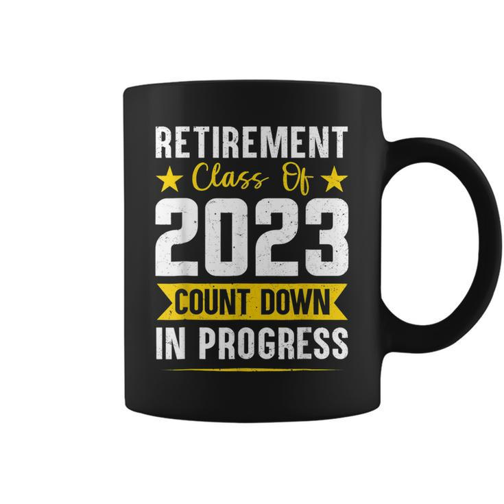 Retirement Class Of 2023 Count Down Progress Retired Teacher  Coffee Mug