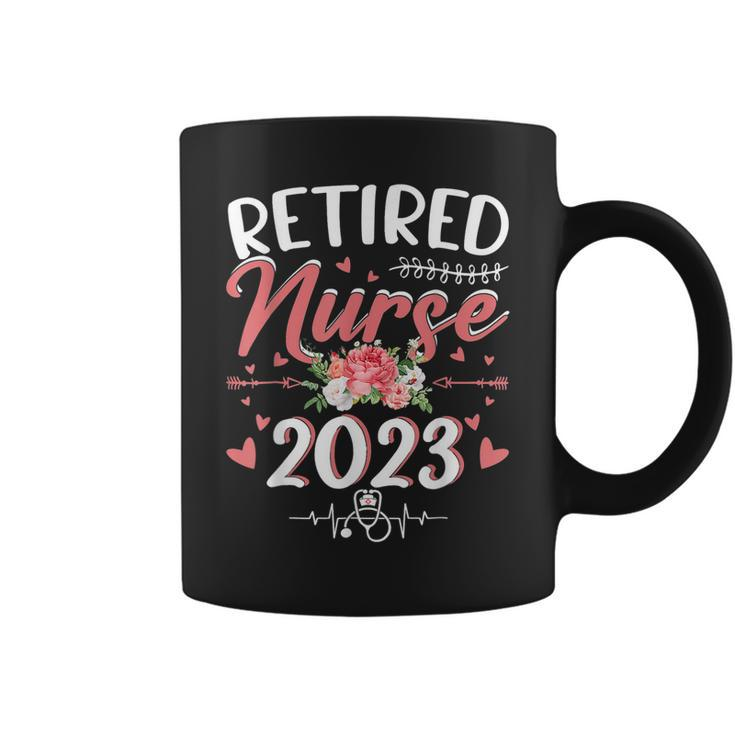 Retirement Gifts For Nurse 2023 Nursing Retired Nurse 2023  Coffee Mug