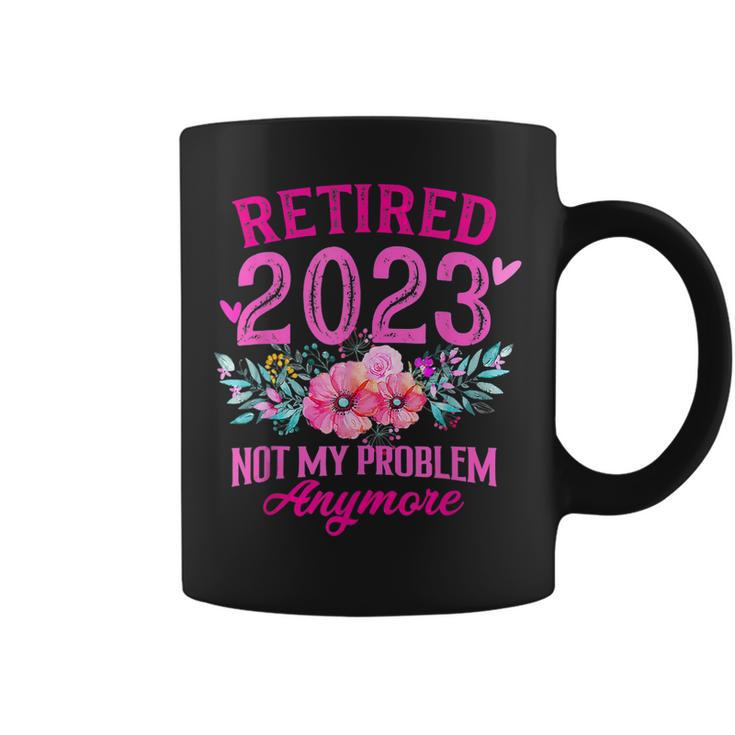 Retirement Retired 2023 Funny Retirement  For Women 2023  Coffee Mug