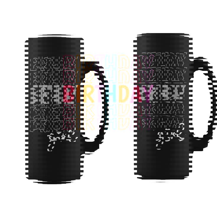 Retro Birthday For Girl Party  For Princess Girl Birthday  Coffee Mug