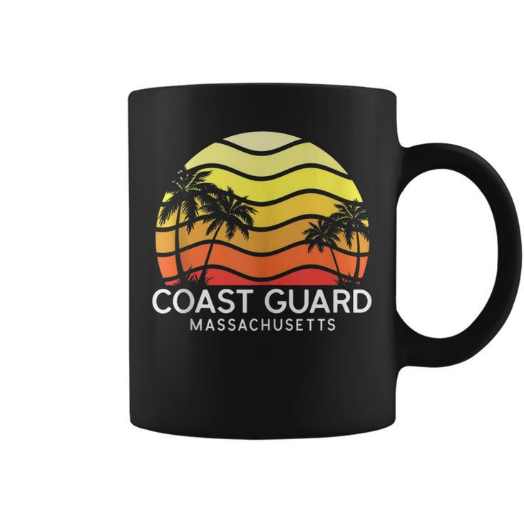 Retro Coast Guard Surf Beach Vintage Palm Venice 70S  Coffee Mug