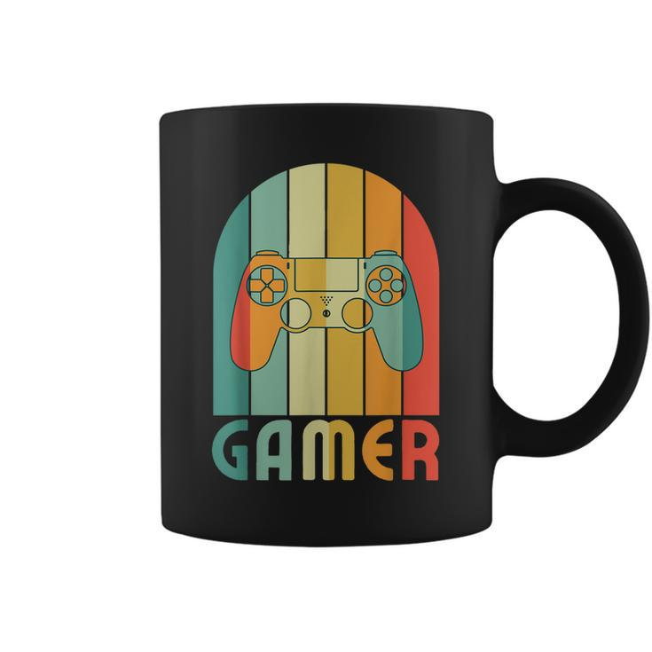 Retro Gamer Video Games Player For Game Player Gamer Dad  Coffee Mug