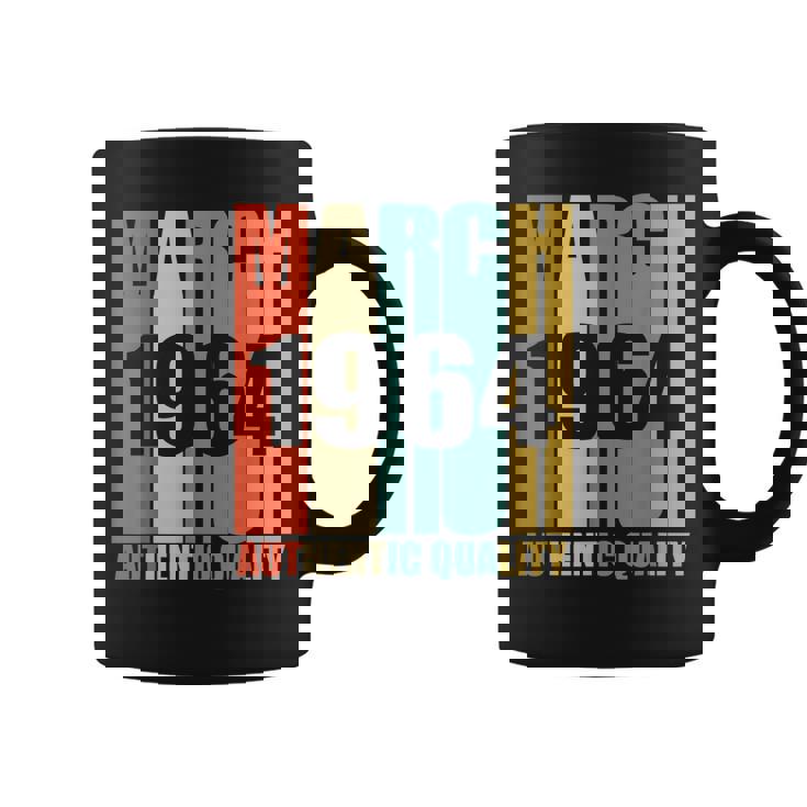 Retro March 1964  Vintage 55Th Birthday Gift  Coffee Mug