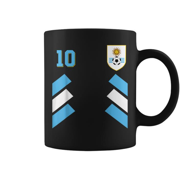 Retro10 Uruguayan Football Uruguay Soccer Uruguay Flag  Coffee Mug