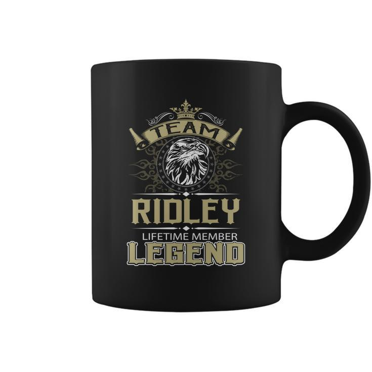 Ridley Name  - Ridley Eagle Lifetime Member Coffee Mug