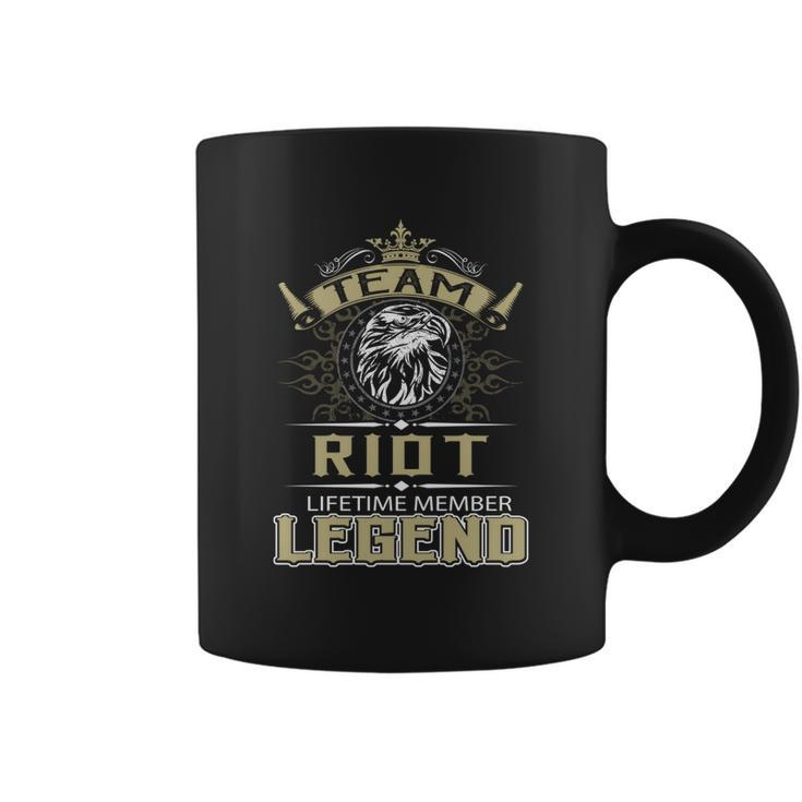 Riot Name  - Riot Eagle Lifetime Member Leg Coffee Mug