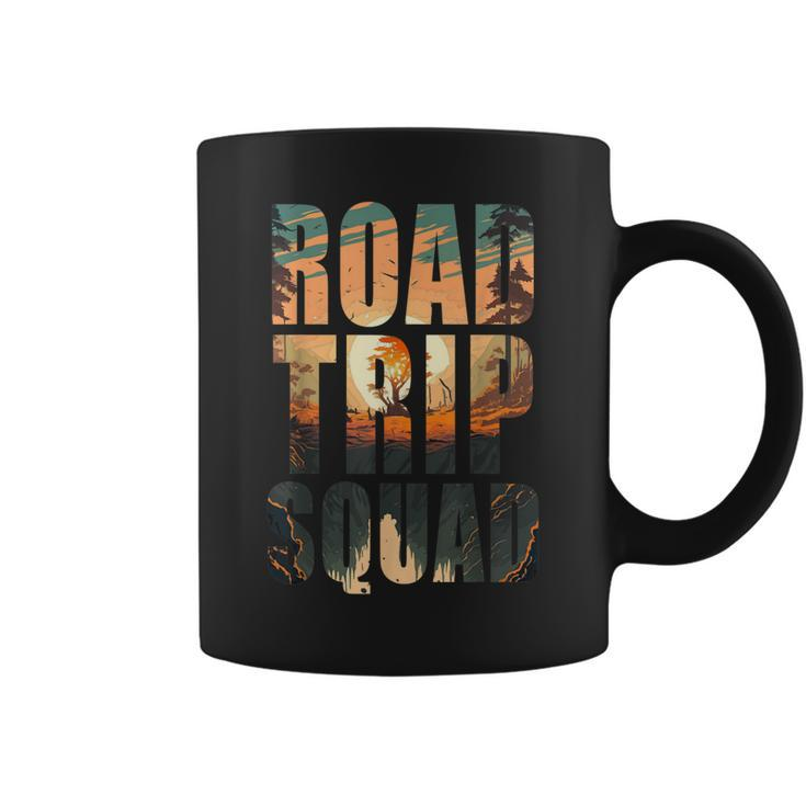 Road Trip Squad Vacation Getaway 2023  Coffee Mug