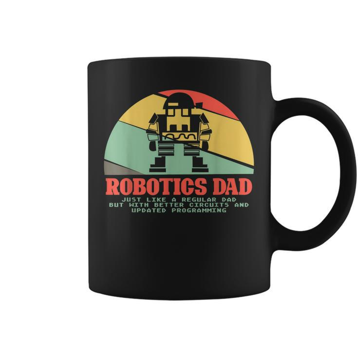 Robotics Dad Ai Robot Engineering Engineers Fathers Day Gift For Mens Coffee Mug