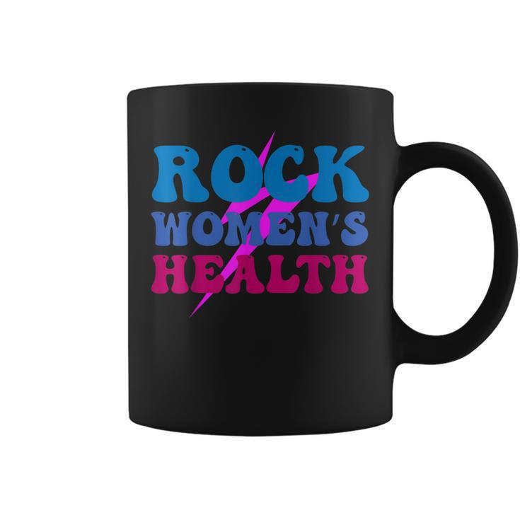 Rock Womens Health Groovy Design For Women  Coffee Mug