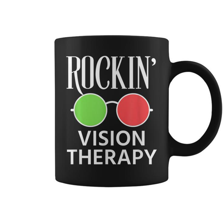 Rockin Vision Therapy Eye Optical Optician Optometry Glasses  Coffee Mug