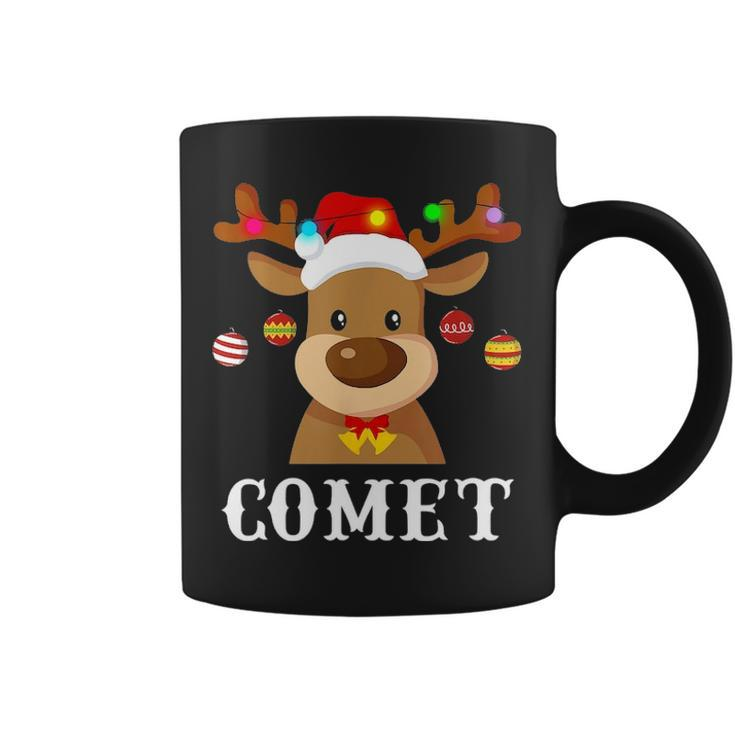 Santa Reindeer Comet Xmas Group Costume Coffee Mug