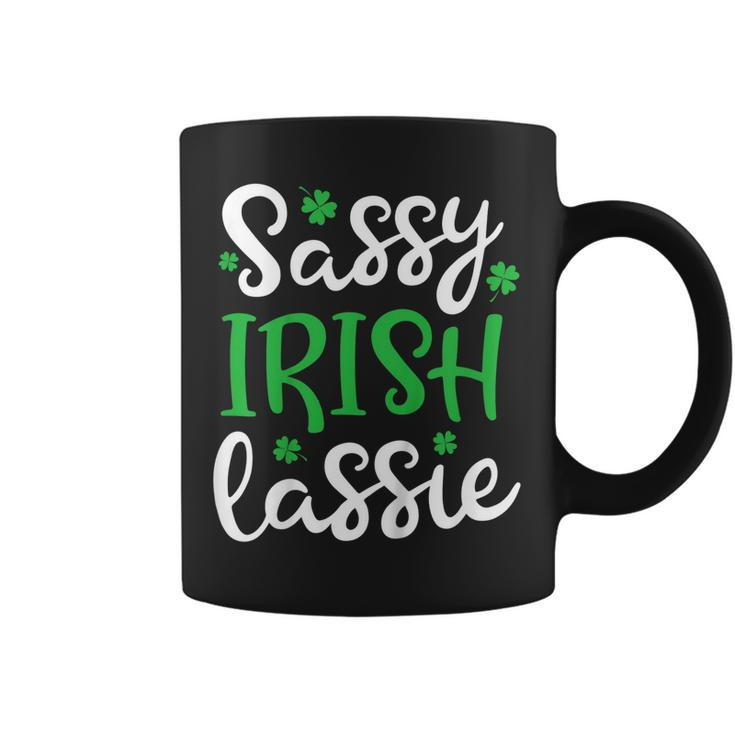 Sassy Irish Lassie T Shirt St Patricks Day Irish Girls Women Coffee Mug