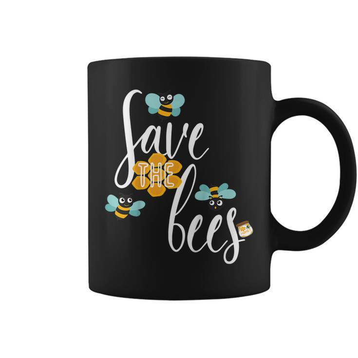 Save The Bees Tshirt Planet Earth Day Beekeeper Beekeeping Coffee Mug