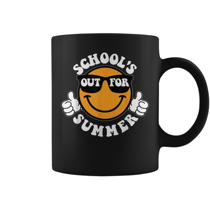 Schools Out For Summer Last Day Of School Smile Teacher Life  Coffee Mug