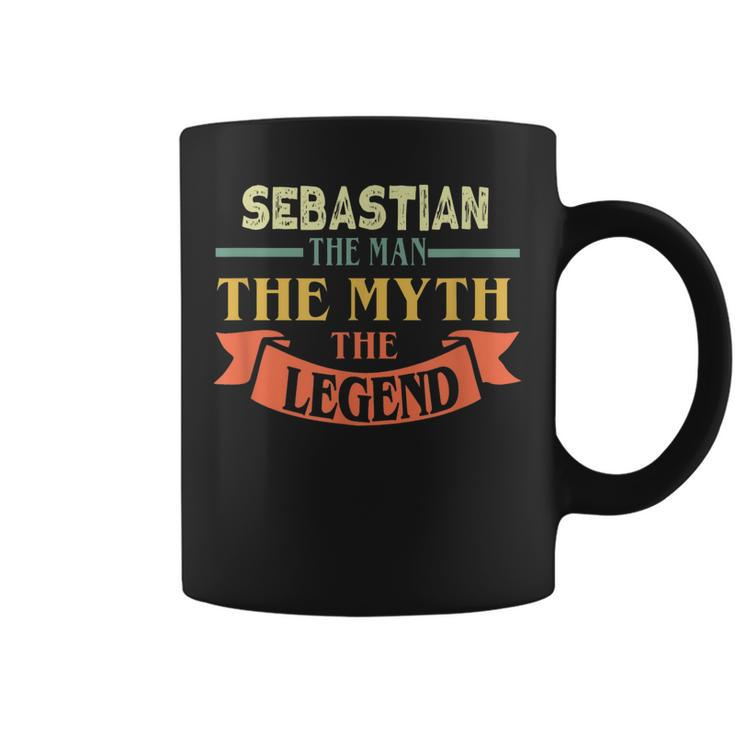 Sebastian Der Mann Mythos Legende Tassen, Personalisiert