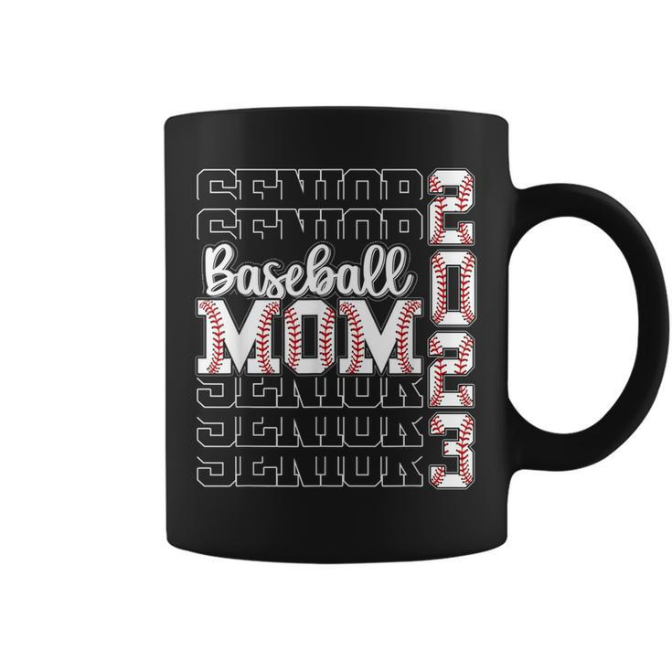 Senior Mom 2023 Baseball Class Of 2023 Funny Graduation  Coffee Mug