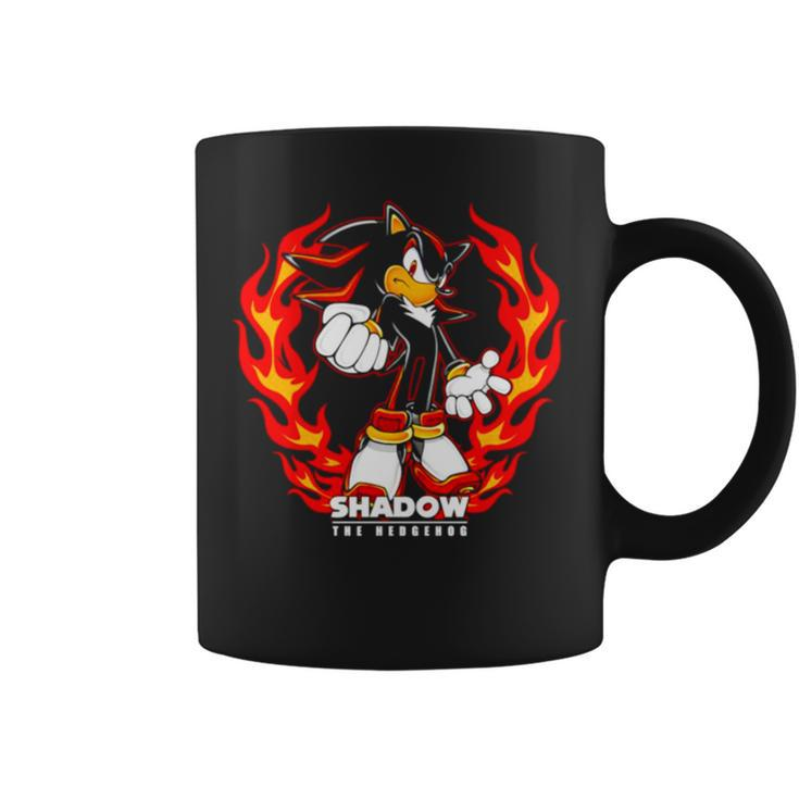 Shadow Red Flame The Hedgehog Coffee Mug