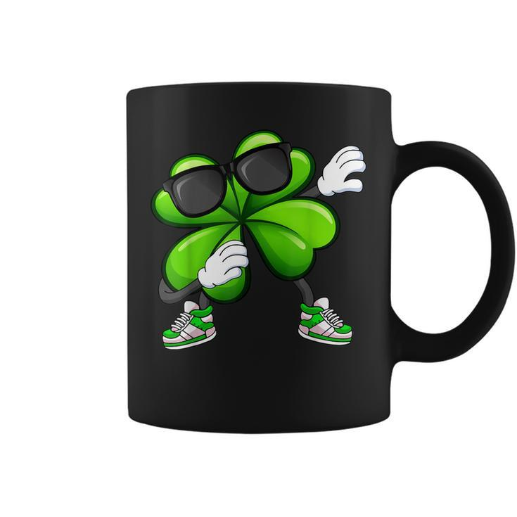 Shamrock Dabbing Irish Shamrock Dab Dance St Patricks Day Coffee Mug