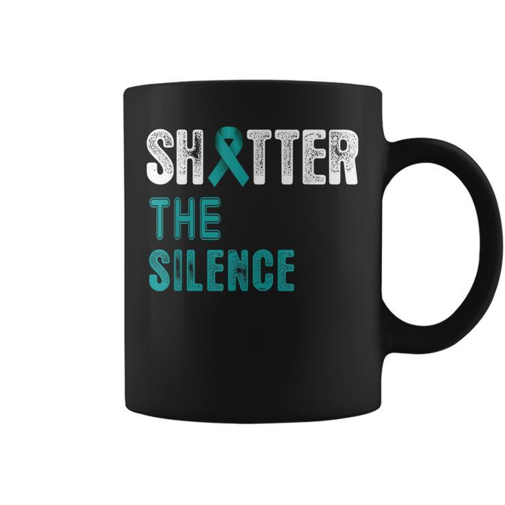 Shatter The Silence Raise Sexual Assault Awareness Abuse  Coffee Mug