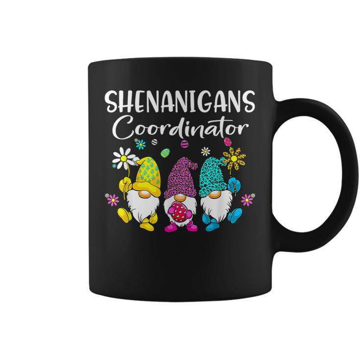Shenanigans Coordinator Bunny Gnome Rabbit Easter Day  Coffee Mug