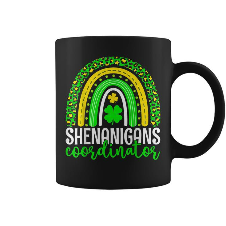 Shenanigans Coordinator Rainbow St Patricks Day Teacher Gift  Coffee Mug