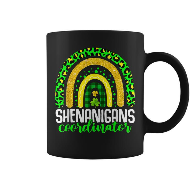 Shenanigans Coordinator Rainbow Teacher St Patricks Day  Coffee Mug